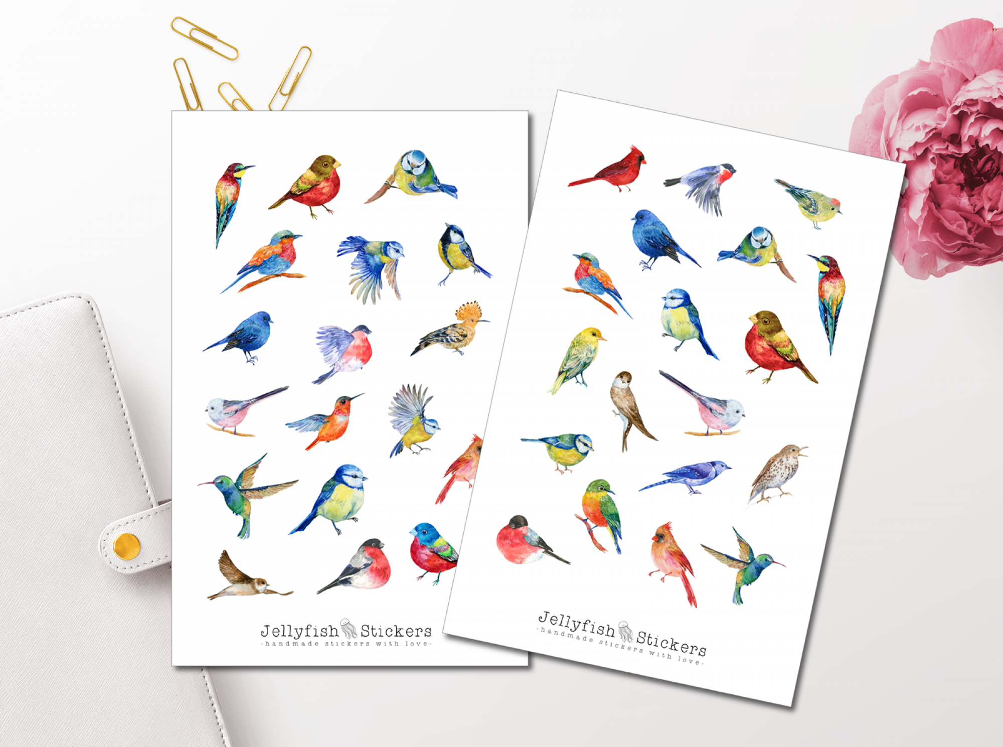 Birds Sticker Set